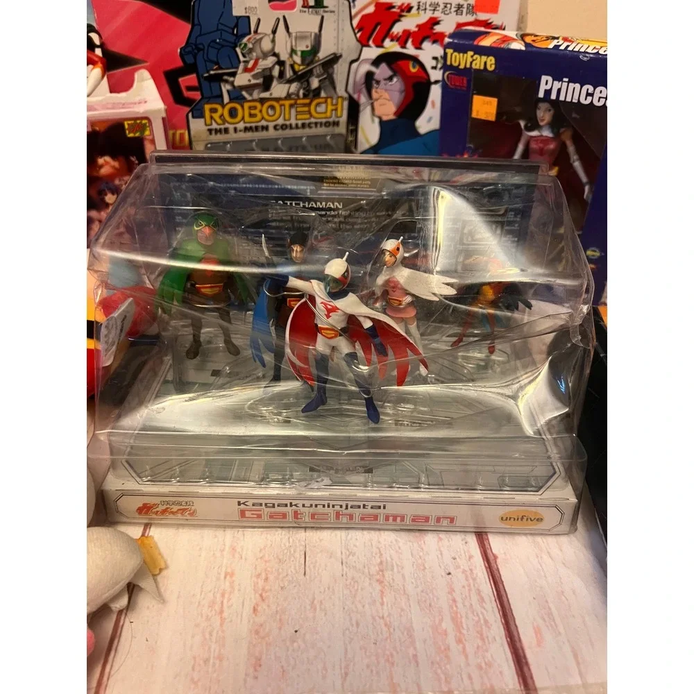 Vintage Gatchaman Battle of the Planets Robotech Anime Figure Plush Takara